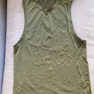 Lululemon Green Sleeveless Tank Top